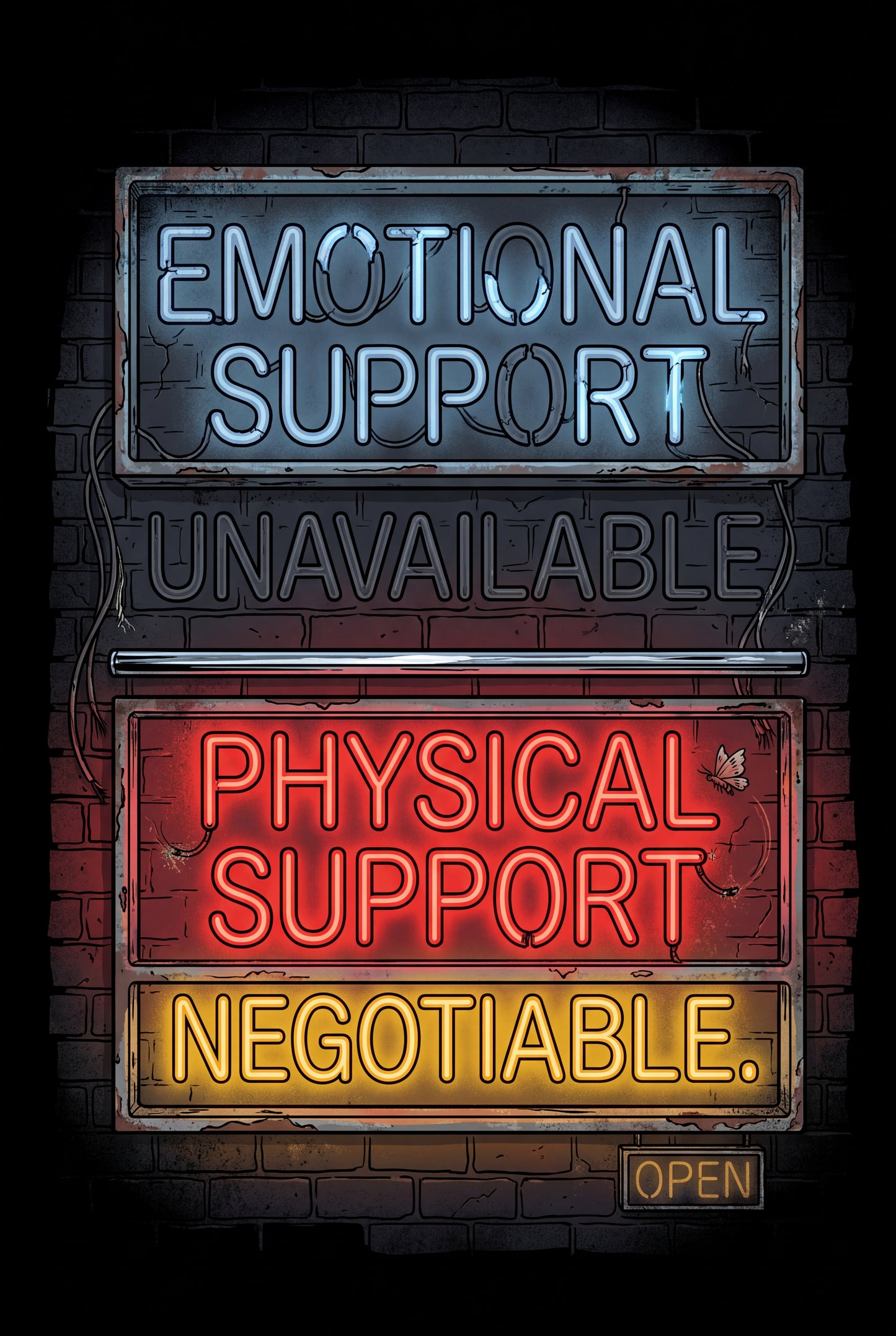 Physical Support Negotiable
