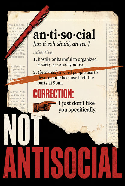 Not Antisocial