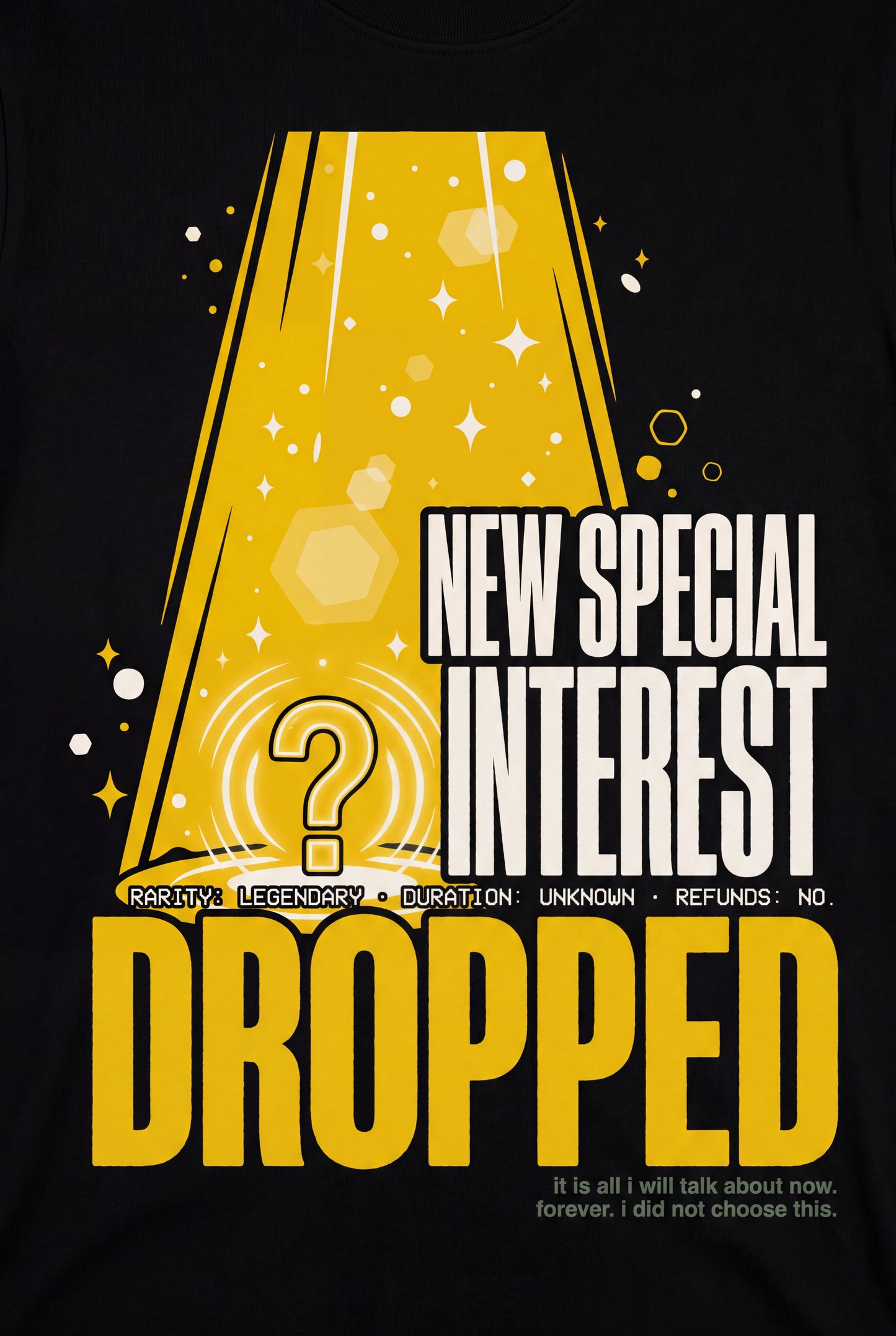 New Special Interest Dropped